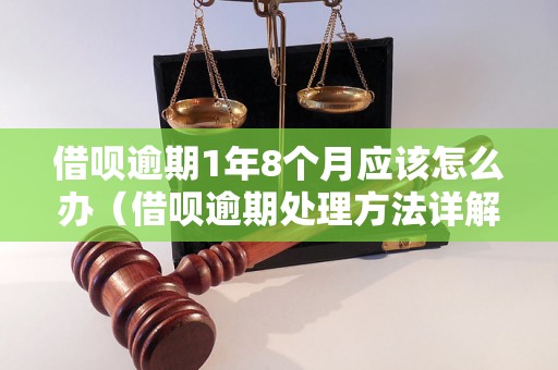 借呗逾期1年8个月应该怎么办（借呗逾期处理方法详解）