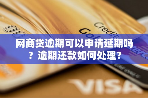 网商贷逾期可以申请延期吗？逾期还款如何处理？