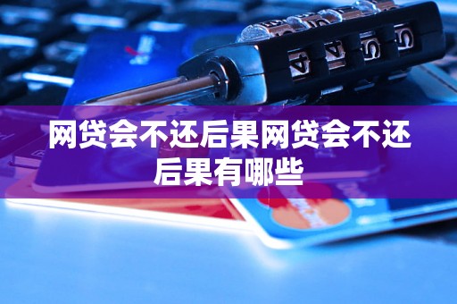 网贷会不还后果网贷会不还后果有哪些