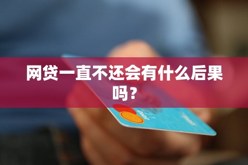 网贷一直不还会有什么后果吗？