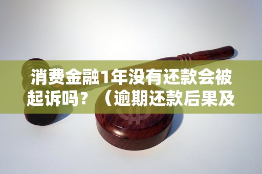 消费金融1年没有还款会被起诉吗？（逾期还款后果及法律后果解析）