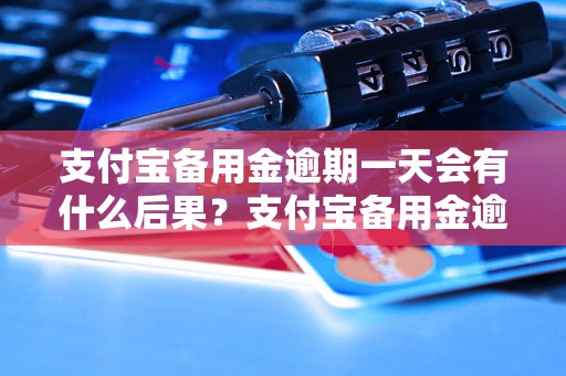 支付宝备用金逾期一天会有什么后果？支付宝备用金逾期费用如何计算？