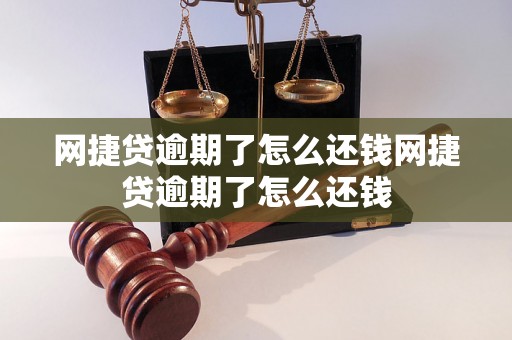 网捷贷逾期了怎么还钱网捷贷逾期了怎么还钱