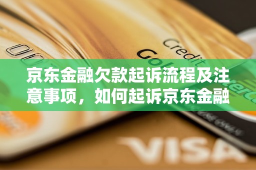 京东金融欠款起诉流程及注意事项，如何起诉京东金融欠款