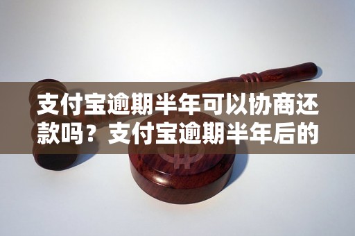 支付宝逾期半年可以协商还款吗？支付宝逾期半年后的处理方法