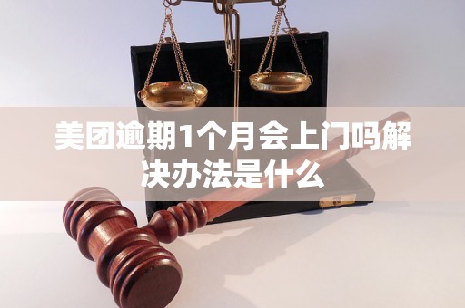 美团逾期1个月会上门吗解决办法是什么