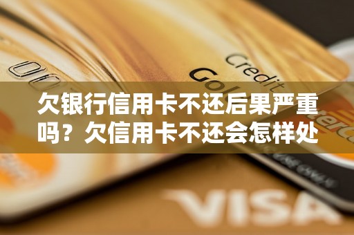 欠银行信用卡不还后果严重吗？欠信用卡不还会怎样处理？