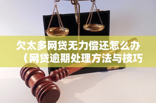 欠太多网贷无力偿还怎么办（网贷逾期处理方法与技巧）