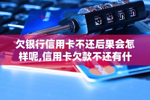 欠银行信用卡不还后果会怎样呢,信用卡欠款不还有什么后果