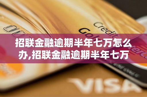 招联金融逾期半年七万怎么办,招联金融逾期半年七万能不能免息处理