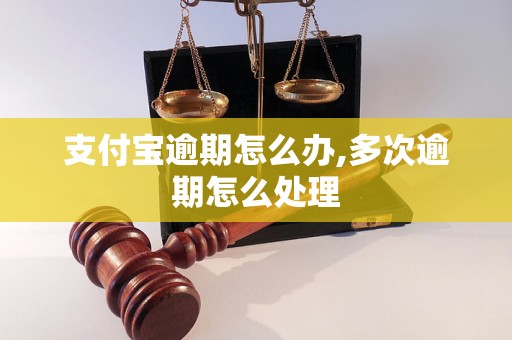 支付宝逾期怎么办,多次逾期怎么处理