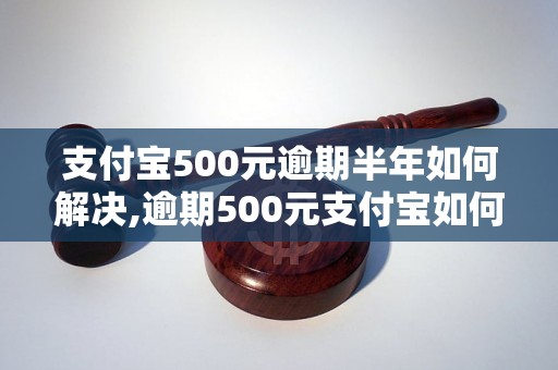 支付宝500元逾期半年如何解决,逾期500元支付宝如何处理