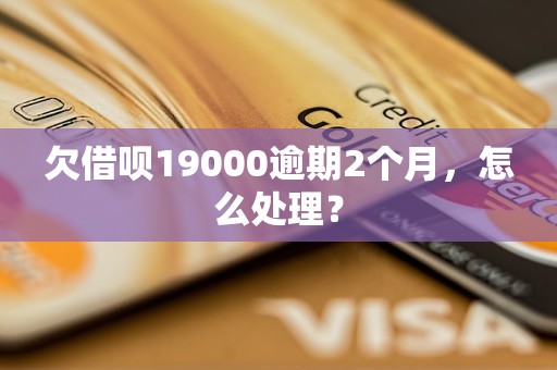 欠借呗19000逾期2个月，怎么处理？