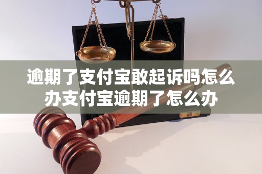 逾期了支付宝敢起诉吗怎么办支付宝逾期了怎么办