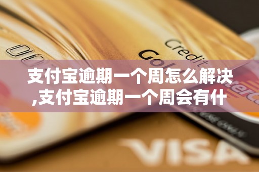 支付宝逾期一个周怎么解决,支付宝逾期一个周会有什么后果