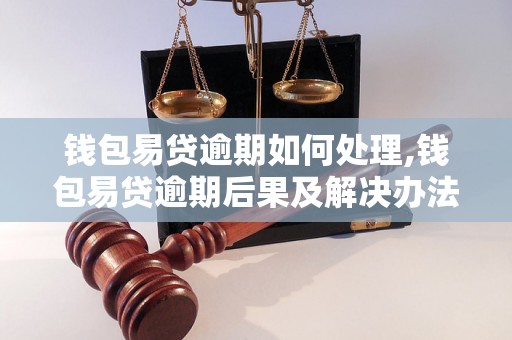 钱包易贷逾期如何处理,钱包易贷逾期后果及解决办法