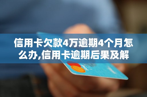 信用卡欠款4万逾期4个月怎么办,信用卡逾期后果及解决方法