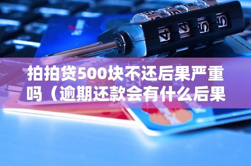 拍拍贷500块不还后果严重吗（逾期还款会有什么后果）