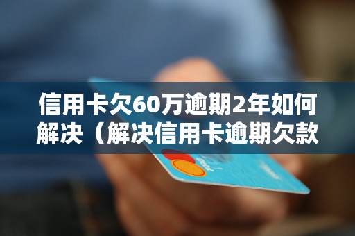 信用卡欠60万逾期2年如何解决（解决信用卡逾期欠款方法）