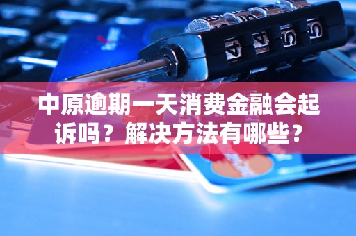 中原逾期一天消费金融会起诉吗？解决方法有哪些？