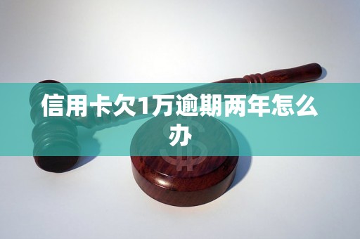 信用卡欠1万逾期两年怎么办