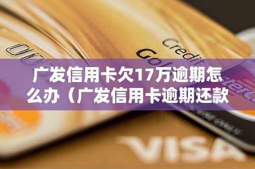 广发信用卡欠17万逾期怎么办（广发信用卡逾期还款方法）