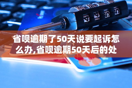 省呗逾期了50天说要起诉怎么办,省呗逾期50天后的处理办法