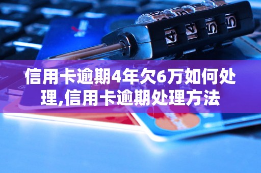 信用卡逾期4年欠6万如何处理,信用卡逾期处理方法