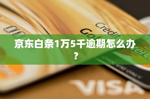 京东白条1万5千逾期怎么办？