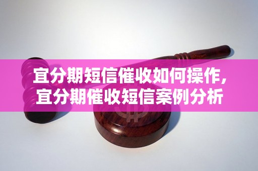 宜分期短信催收如何操作,宜分期催收短信案例分析