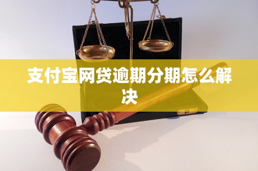 支付宝网贷逾期分期怎么解决