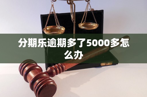 分期乐逾期多了5000多怎么办