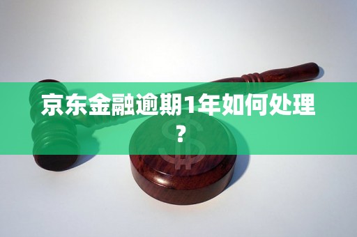 京东金融逾期1年如何处理？