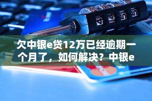 欠中银e贷12万已经逾期一个月了，如何解决？中银e贷逾期还款后果及处理方法