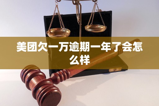 美团欠一万逾期一年了会怎么样