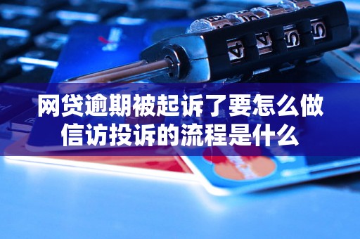 网贷逾期被起诉了要怎么做信访投诉的流程是什么