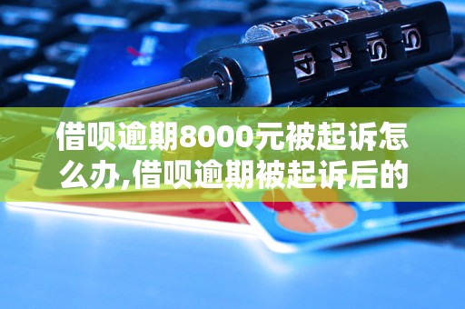 借呗逾期8000元被起诉怎么办,借呗逾期被起诉后的解决方法