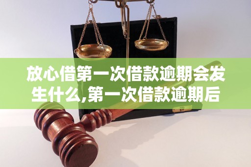 放心借第一次借款逾期会发生什么,第一次借款逾期后果及应对措施