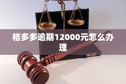 桔多多逾期12000元怎么办理