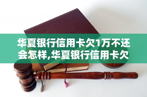 华夏银行信用卡欠1万不还会怎样,华夏银行信用卡欠款如何处理