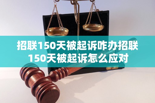 招联150天被起诉咋办招联150天被起诉怎么应对