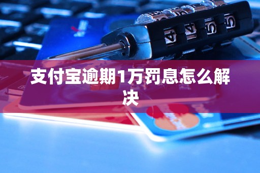 支付宝逾期1万罚息怎么解决