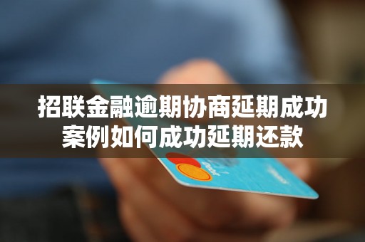 招联金融逾期协商延期成功案例如何成功延期还款