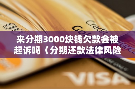 来分期3000块钱欠款会被起诉吗（分期还款法律风险分析）