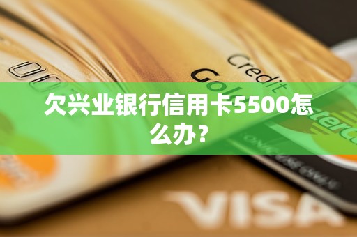 欠兴业银行信用卡5500怎么办？