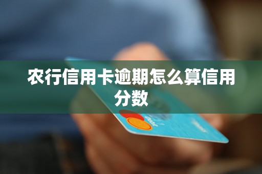 农行信用卡逾期怎么算信用分数