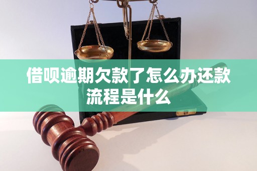 借呗逾期欠款了怎么办还款流程是什么