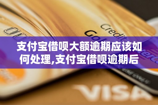 支付宝借呗大额逾期应该如何处理,支付宝借呗逾期后果及解决方法