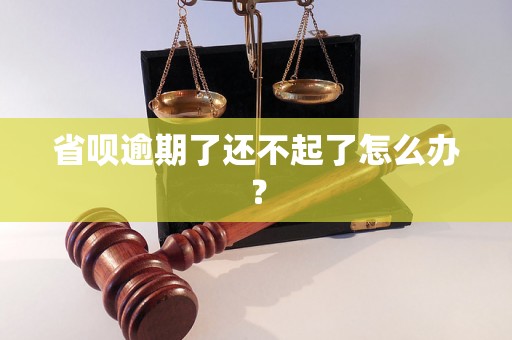 省呗逾期了还不起了怎么办？