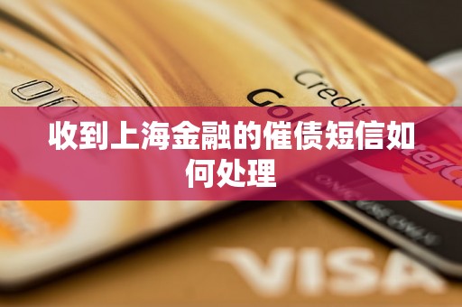 收到上海金融的催债短信如何处理